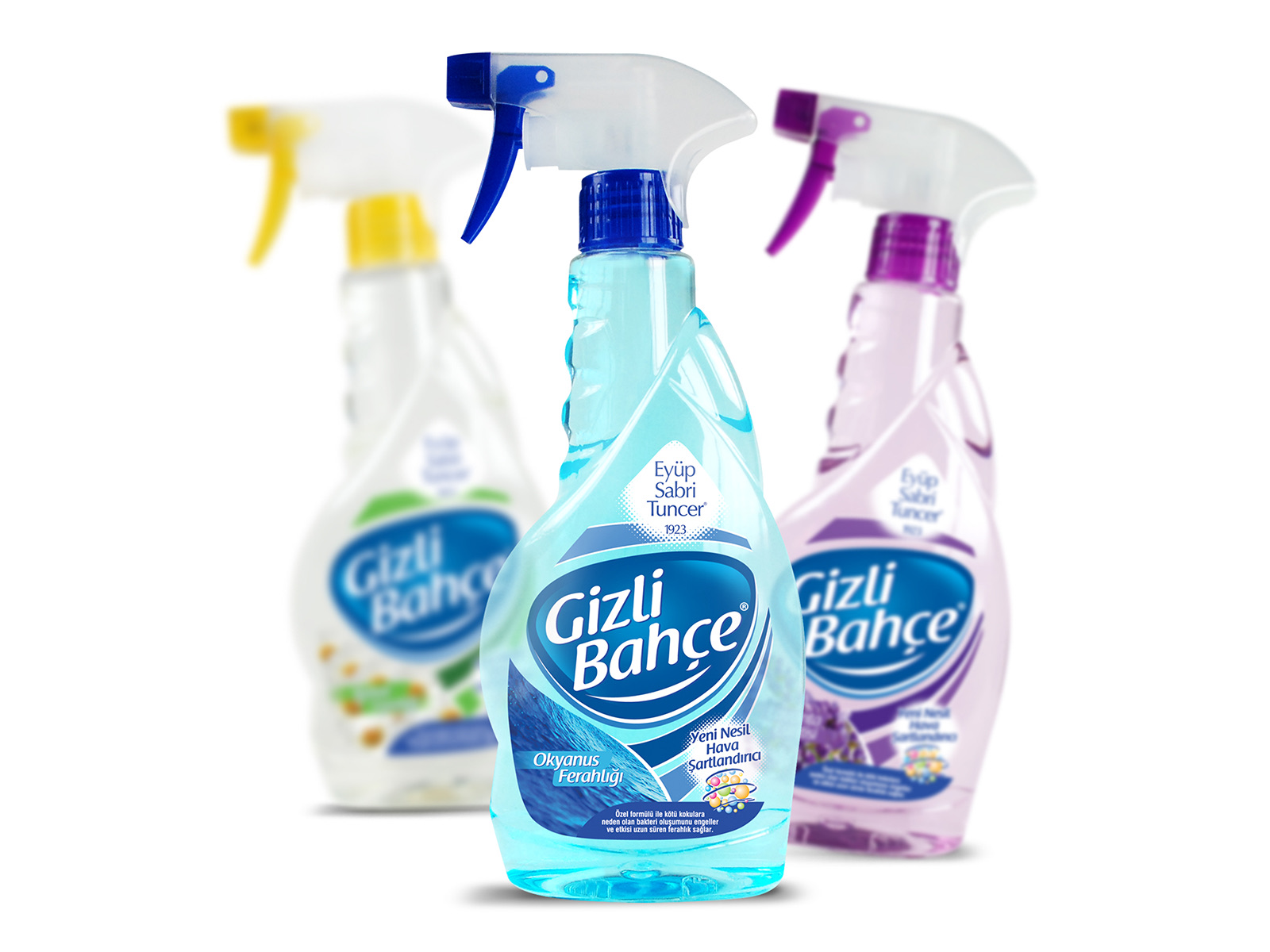 Three Gizli Bahçe sprays
