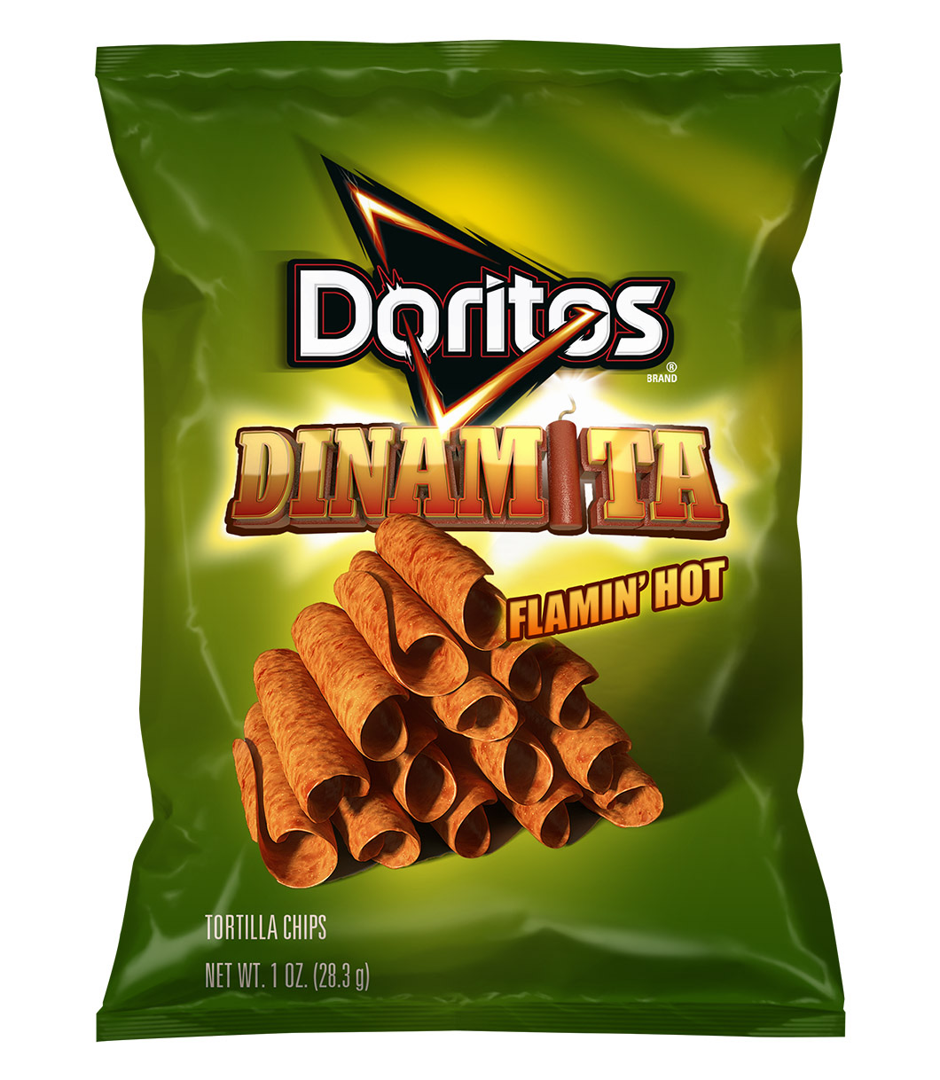 A Doritos Dinamita bag