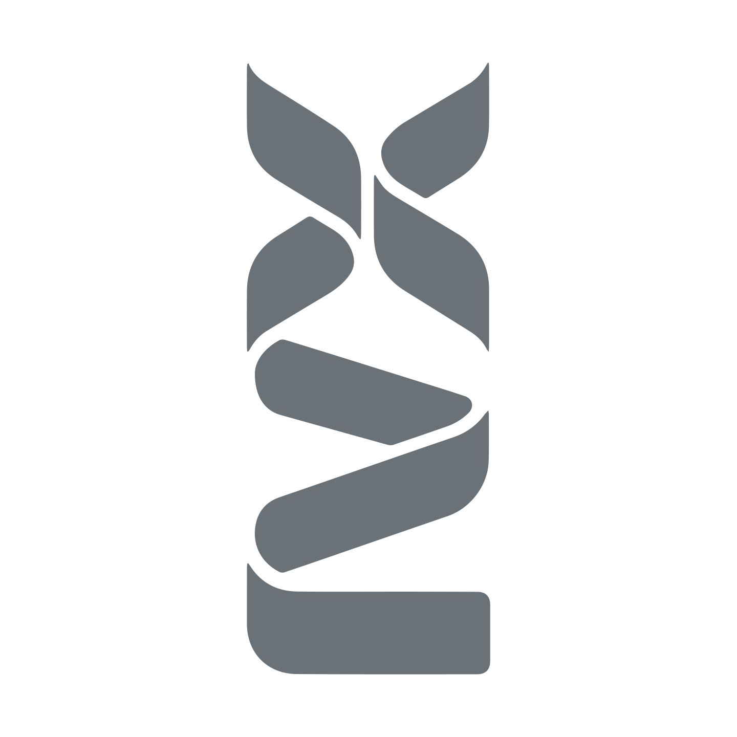 The IVX logo in grey