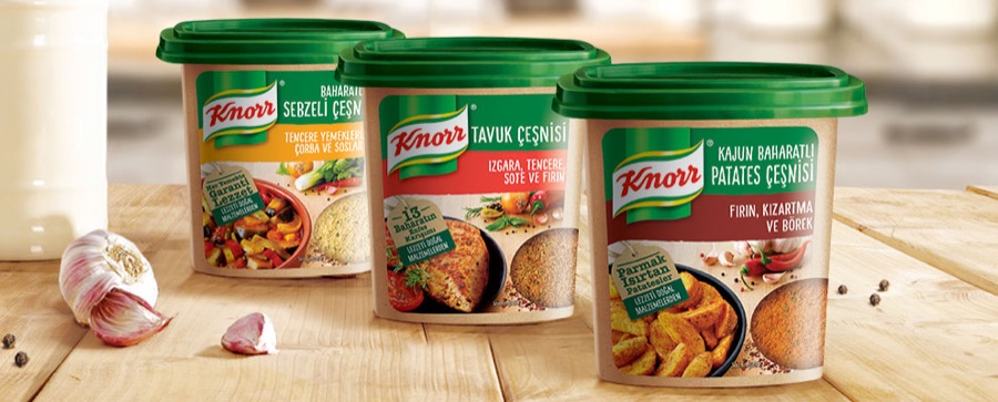 OIT's packaging for Knorr Çeşni